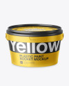 Download Metallic Paint Bucket Mockup - Front View (High-Angle Shot) in Bucket & Pail Mockups on Yellow ...