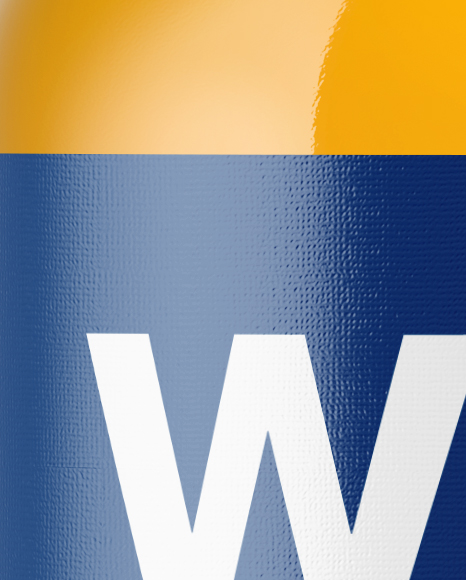 Glass Bottle with Soft Drink Mockup PSD #2