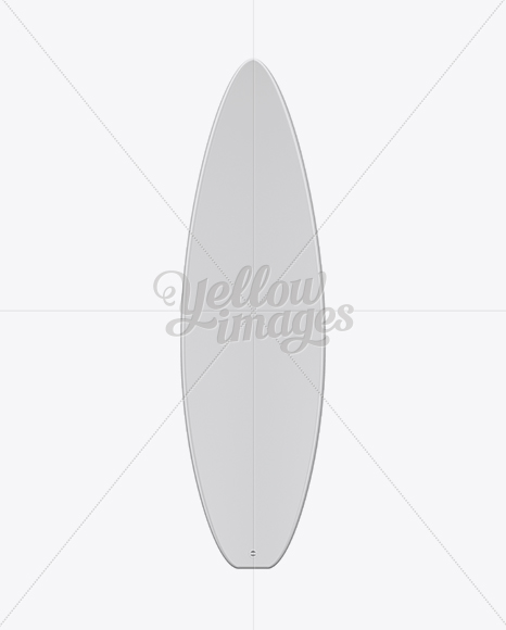 Download Surfboard Mockup / Front View in Object Mockups on Yellow ...