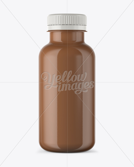 Download Cacao Smoothie Bottle Mockup In Bottle Mockups On Yellow Images Object Mockups PSD Mockup Templates