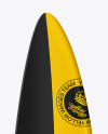 Download Surfboard Mockup - Halfside View in Object Mockups on Yellow Images Object Mockups