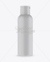 Download Matte Plastic Bottle Mockup - Front View in Bottle Mockups on Yellow Images Object Mockups