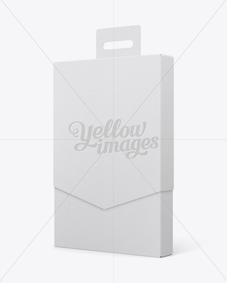 Download Paper Box Mockup Halfside View In Box Mockups On Yellow Images Object Mockups Yellowimages Mockups