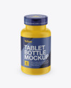 Download Matte Pill Bottle Mockup (High-Angle Shot) in Bottle ... Yellowimages Mockups