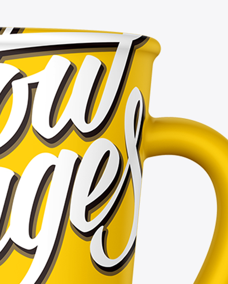 Matt Mug Mockup PSD #2