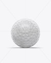 Download Glossy Golf Ball Mockup - Front View in Object Mockups on Yellow Images Object Mockups