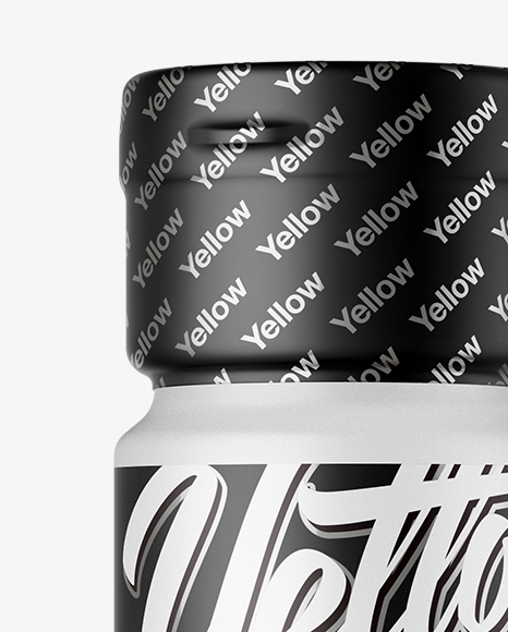 Frosted Glass Liqueur Bottle Mockup PSD #2