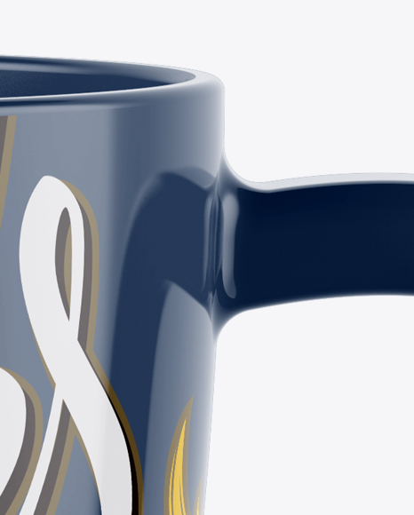 Glossy Mug Mockup PSD #2