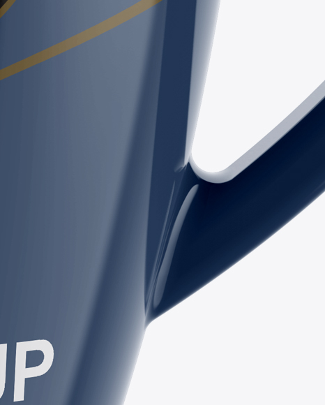 Glossy Mug Mockup PSD #1