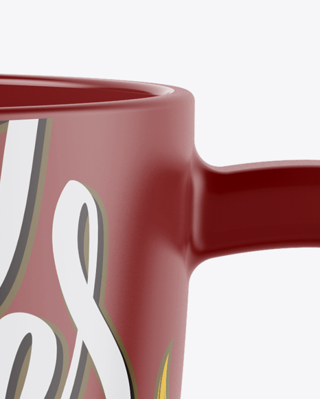 Matte Mug Mockup PSD #2