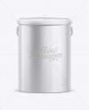 5L Plastic Paint Pail Mockup - Free Download Images High Quality PNG, JPG