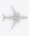 Boeing 787 Dreamliner Mockup - Top View - Free Download Images High