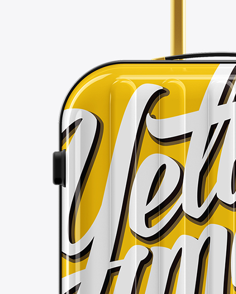 Travel Suitecase Mockup   Front View PSD #6