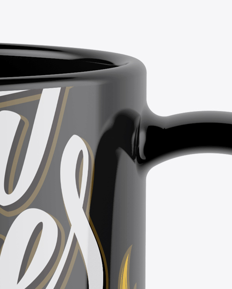 Glossy Mug Mockup PSD #1