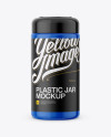 Download Plastic Jar Mockup - Front View in Jar Mockups on Yellow ... Yellowimages Mockups