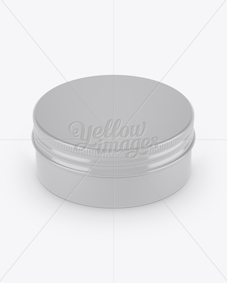 Download Glossy Round Tin Box Mockup Front View High Angle Shot In Box Mockups On Yellow Images Object Mockups PSD Mockup Templates