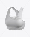 Download Women's Fitness Top Mockup - Halfside View in Apparel ...