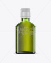 Download Green Glass Whiskey Bottle Mockup - Front View in Bottle Mockups on Yellow Images Object Mockups