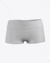 Download Women's Fitness Shorts Mockup - Front View in Apparel ...