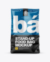 Download Glossy Stand-up Bag Mockup - Front View in Bag & Sack ...