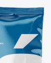 Download Glossy Stand-up Bag Mockup - Front View in Bag & Sack ... Yellowimages Mockups