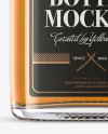 Download Clear Glass Whiskey Bottle Mockup - Front View in Bottle ... Yellowimages Mockups
