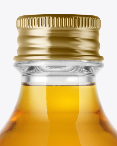 Download Clear Glass Apple Juice Bottle Mockup in Bottle Mockups on Yellow Images Object Mockups