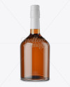 Download Clear Glass Cognac Bottle Mockup in Bottle Mockups on Yellow Images Object Mockups