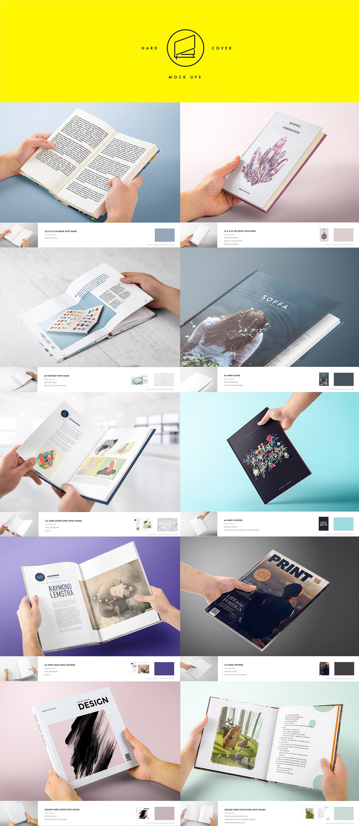 Download Soft Cover Book Mockup Yellowimages