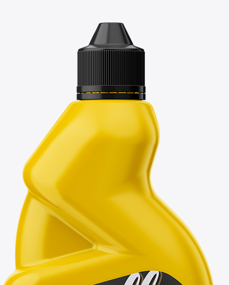 Download 500ml Glossy Plastic Toilet Bowl Cleaner Bottle Psd Mockup Front View Yellowimages