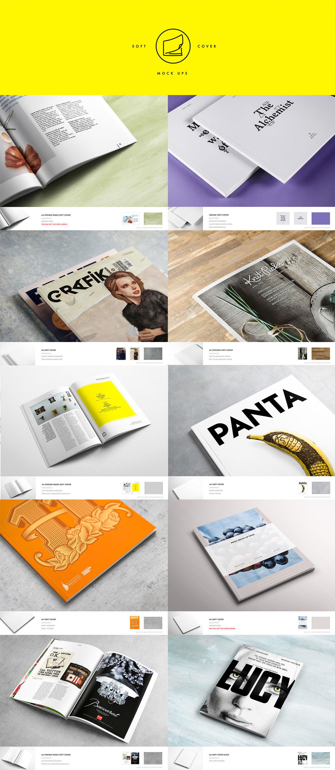 Download A5 Zine Mockup Yellowimages