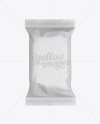 Download Small Matte Snack Bar Mockup - Front View in Flow-Pack ...