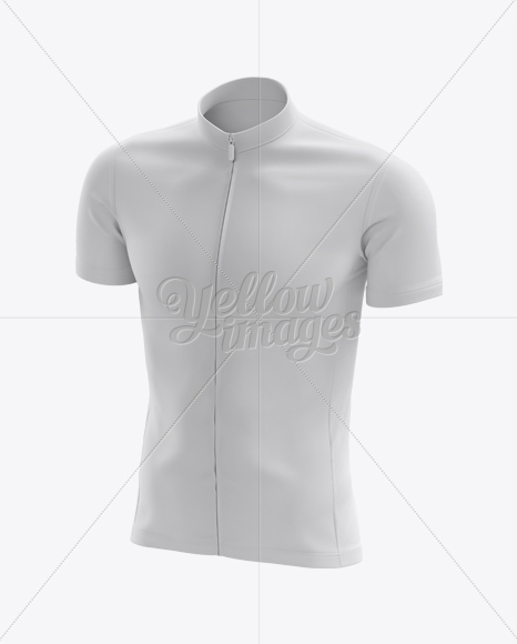 Download Men S Cycling Jersey Mockup Back View In Apparel Mockups On Yellow Images Object Mockups