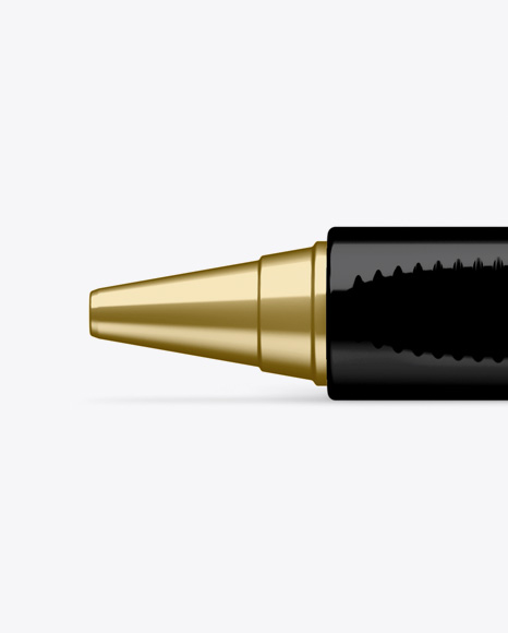 Metallic Click Pen Mockup   Top View PSD #2