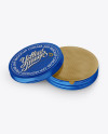 Download Matte Metallic Cosmetic Jar Mockup (High-Angle Shot) in ... Yellowimages Mockups