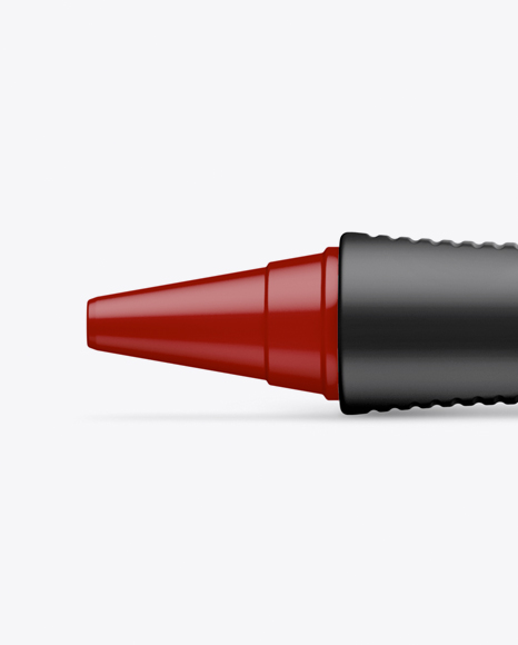Matte Click Pen Mockup   Top View PSD #2
