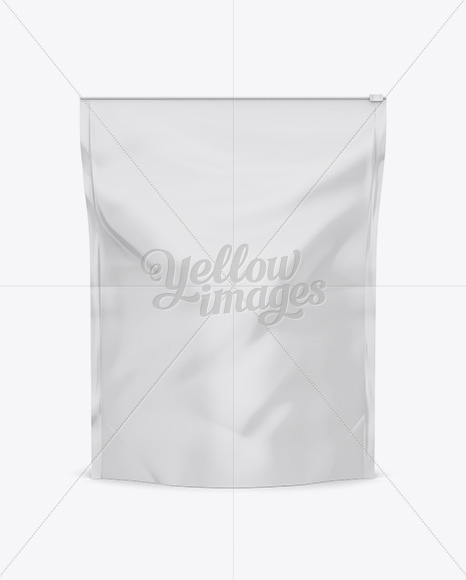 5lb Matte Stand Up Pouch Mockup Front Back Views In Pouch Mockups On Yellow Images Object Mockups