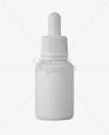 Matte Nasal Drops Bottle Mockup - Front View - Free Download Images