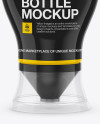 Download Glossy Plastic Bottle Mockup - Front View in Bottle ...