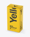 Download Nasal Spray Box Mockup - 25° Angle Front View (High-Angle ... Yellowimages Mockups