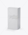 Nasal Spray Box Mockup - 25° Angle Back View (High-Angle Shot) - Free