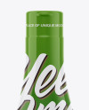 Download Sauce Bottle in Shrink Sleeve Mockup - Front View in ... Yellowimages Mockups