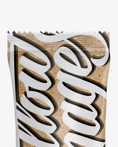 Download Kraft Stick Sachet Mockup - Front View in Sachet Mockups ...