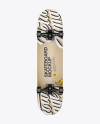 Download Skateboard Mockup - Back View in Object Mockups on Yellow ...