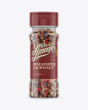 Mixed Pepper Jar Mockup - Free Download Images High Quality PNG, JPG