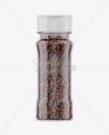 Black Pepper Jar Mockup - Free Download Images High Quality PNG, JPG