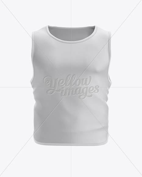 Soccer Bib Mockup Front View In Apparel Mockups On Yellow Images Object Mockups