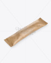 Download Kraft Stick Sachet Mockup - Halfside View (High-Angle Shot) in Sachet Mockups on Yellow Images ...