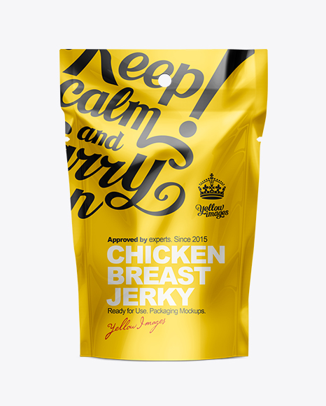 Download Kraft Stand Up Food Bag Psd Mockup Yellowimages