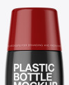 Glossy Plastic Bottle Mockup